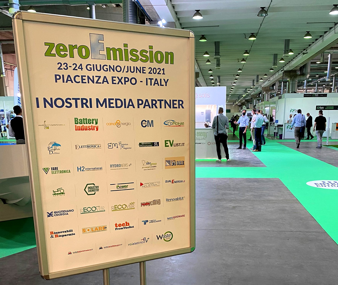 Media partner della fiera ZeroEmission 2021