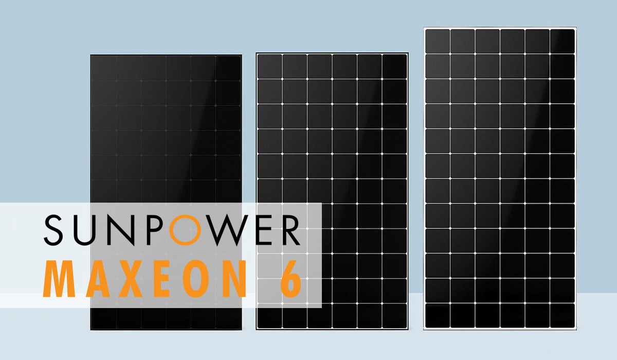 SunPower Maxeon 6: nuovo pannello solare fotovoltaico