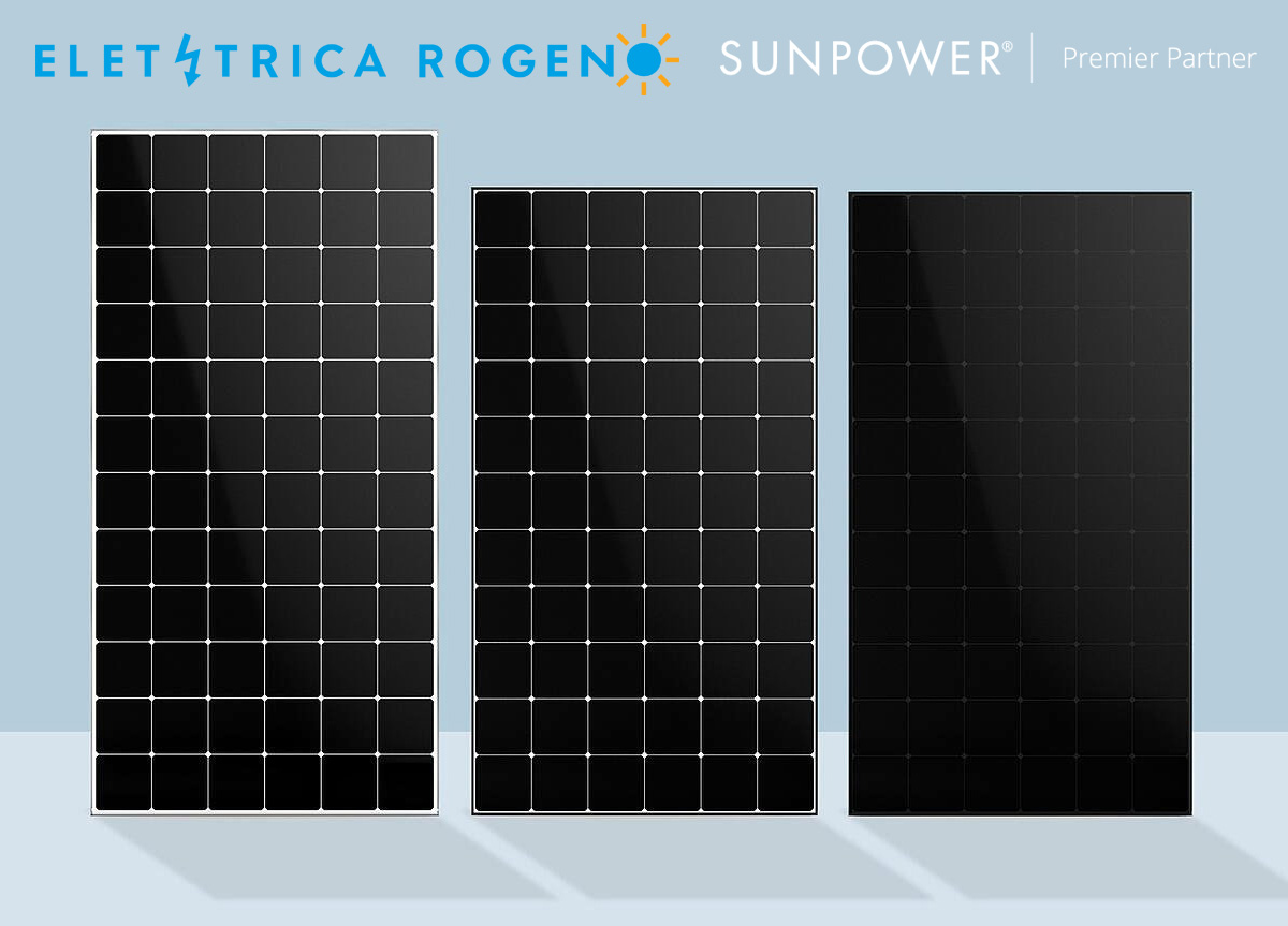 Le tre varianti del pannello solare SunPower Maxeon 6