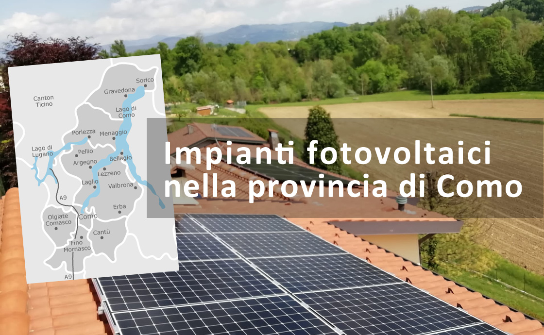 Impianti fotovoltaici in provincia di Como