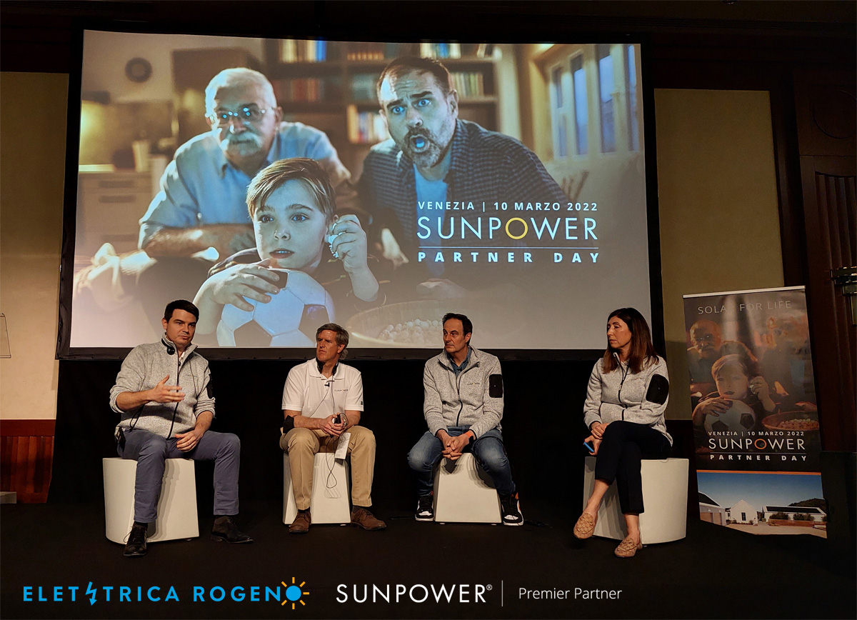 Un seminario di approfondimento al SunPower Partner Day 2022