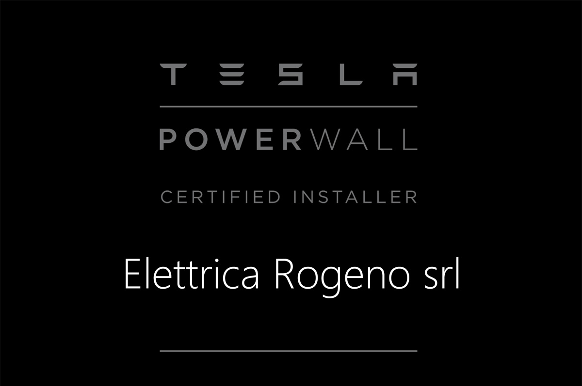 Elettrica Rogeno è Installatore Certificato Tesla Powerwall