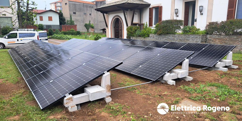 Impianto fotovoltaico privato a La Valletta Brianza (LC)