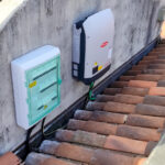 Inverter Fronius installato in impianto fotovoltaico aziendale presso Hotel Ristorante Il Corazziere a Merono (CO)