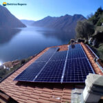 Pannelli solari SunPower Maxeon 3 430WP installati in impianto fotovoltaico privato a Colonno (CO)