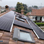 Pannelli solari Maxeon 3 installati in impianto fotovoltaico privato a Lurate Caccivio (CO)