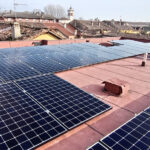 Pannelli solari SunPower Maxeon 3 installati in impianto fotovoltaico privato a Maleo (LO)