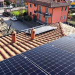 Pannelli solari SunPower MAXEON 3 430WP installati in impianto fotovoltaico privato a Seriate (BG)