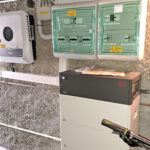 Inverter Fronius e sistema di accumulo energia BYD HVM installati in impianto fotovoltaico privato a Seriate (BG)