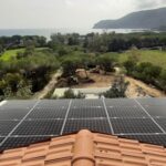 Pannelli solari SunPower Maxeon 400Wp installati in impianto fotovoltaico a Capoliveri (LI)