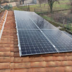 Pannelli solari SunPower Maxeon 400Wp installati in impianto fotovoltaico privato a Erba (CO)
