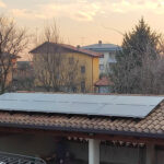 Pannelli solari SunPower Maxeon 400Wp installati in impianto fotovoltaico privato a Erba (CO)