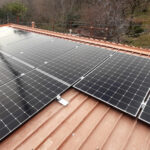 Pannelli solari SunPower Maxeon 400Wp installati in impianto fotovoltaico privato a Longone al Segrino (CO)