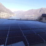 Pannelli solari SunPower Maxeon 395Wp installati in impianto fotovoltaico presso Hotel Bruni a Torno (CO)