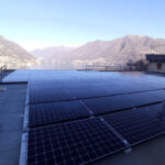 Pannelli solari SunPower Maxeon 395Wp installati in impianto fotovoltaico presso Hotel Bruni a Torno (CO)
