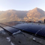 Pannelli solari SunPower Maxeon 395Wp installati in impianto fotovoltaico presso Hotel Bruni a Torno (CO)