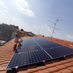 Pannelli solari SunPower Maxeon 3 400Wp installati in impianto fotovoltaico privato a Giussano (MB)