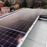 Pannelli solari SunPower Maxeon 6 AC installati in impianto fotovoltaico privato a Monza (MB)