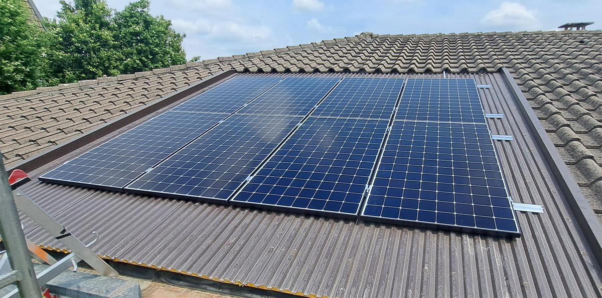 Pannelli solari SunPower in impianto fotovoltaico privato a Spino d'Adda (CR)