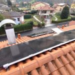 Pannelli Solari di impianto fotovoltaico SunPower a Brivio (CO)