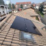 Pannelli solari di impianto fotovoltaico SunPower a Lissone (MB)