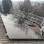 Pannelli solari di impianto fotovoltaico SunPower a Lissone (MB)