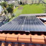 Pannelli solari di impianto fotovoltaico SunPower a Cermenate (CO)