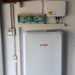 Inverter e batteria di impianto fotovoltaico SunPower a Cermenate (CO)