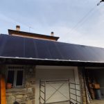 Pannelli solari di impianto fotovoltaico SunPower a Colle Brianza (LC)
