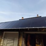 Pannelli solari di impianto fotovoltaico SunPower a Colle Brianza (LC)