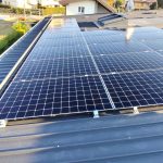 Pannelli solari di impianto fotovoltaico SunPower a Bulciago (LC)