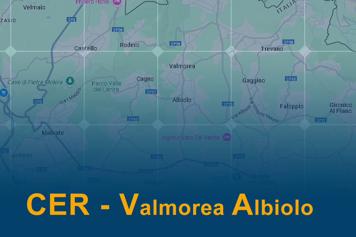 Comunità Energetica Rinnovabile CER - Valmorea Albiolo