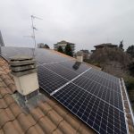Pannelli solari di impianto fotovoltaico SunPower a Lurate Caccivio (CO)