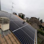 Pannelli solari di impianto fotovoltaico SunPower a Lurate Caccivio (CO)