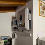 Inverter Fronius di impianto fotovoltaico SunPower a Lurate Caccivio (CO)