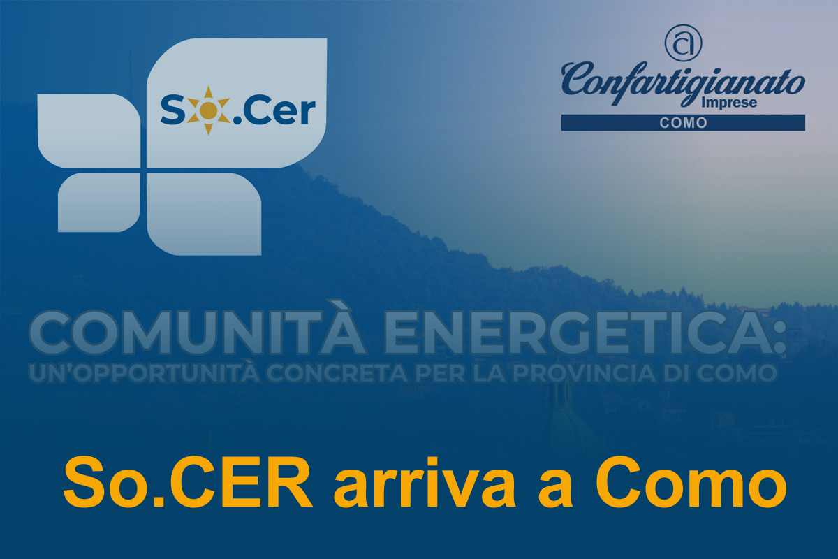 La comunità energetica rinnovabile So.CER presentata a Como il 25 giugno 2025