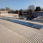 Pannelli solari di impianto fotovoltaico SunPower a Cavenago (MB)