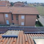 Pannelli solari di impianto fotovoltaico SunPower a Robbiate (LC)