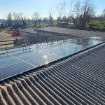 Pannelli solari di impianto fotovoltaico SunPower a Sirtori (LC)