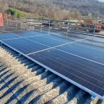 Pannelli solari di impianto fotovoltaico SunPower a Sirtori (LC)