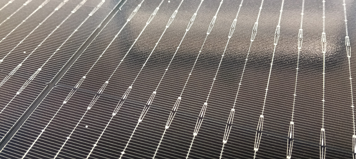 Superficie del pannello fotovoltaico SunPower Performance 7