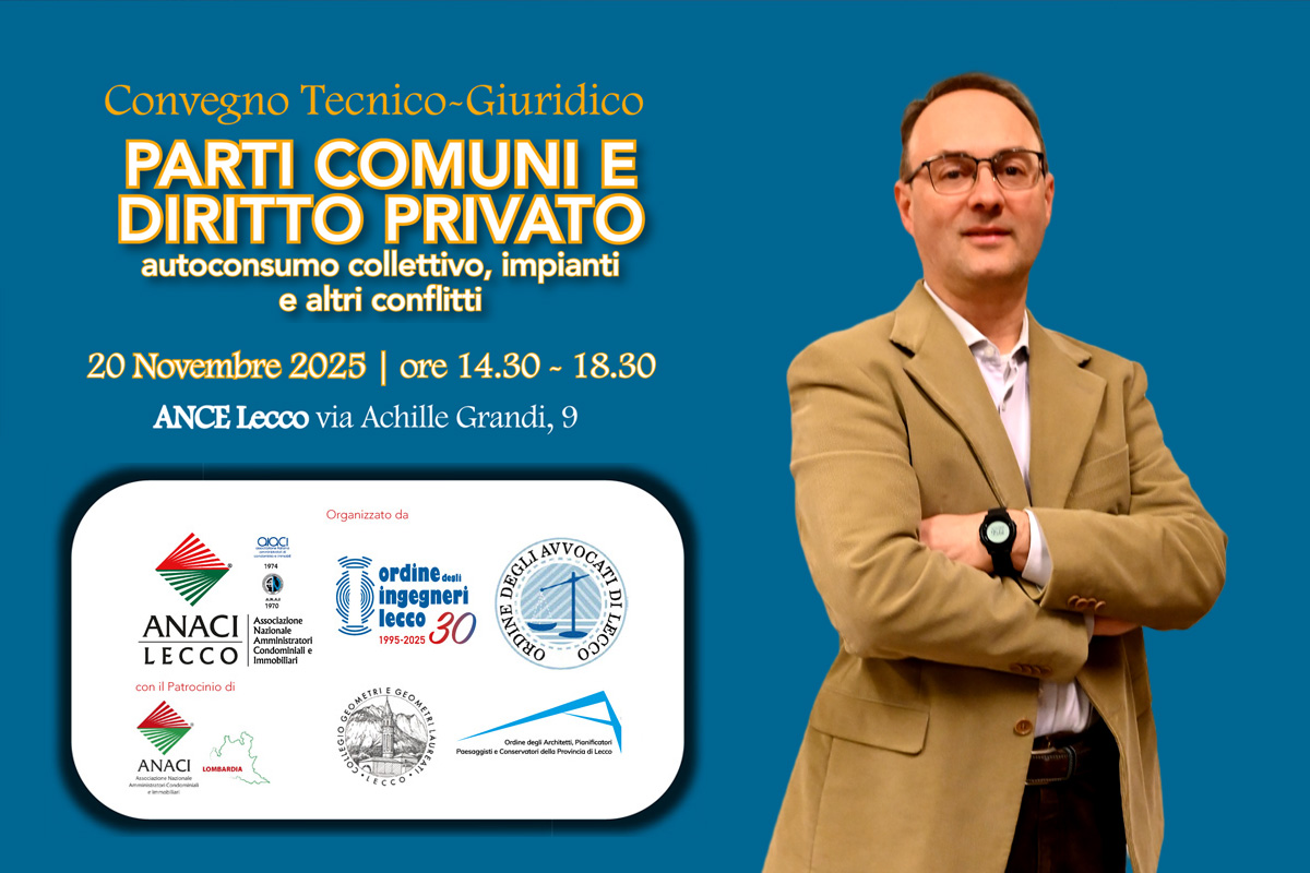 Elettrica Rogeno al convegno su Autoconsumo collettivo, impianti e altri conflitti a Lecco