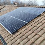 Pannelli solari di impianto fotovoltaico SunPower a Erba (CO)