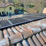 Pannelli solari di impianto fotovoltaico Viessmann a Lipomo (CO)