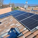 Pannelli solari di impianto fotovoltaico Viessmann a Lipomo (CO)