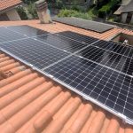 I pannelli a energia solare SunPower MAxeon 3 dell'impianto fotovoltaico realizzato a Verano Brianza (MB)