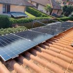 Pannelli solari di impianto fotovoltaico SunPower a Viganò (LC)