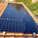 Pannelli solari di impianto fotovoltaico SunPower a Viganò (LC)