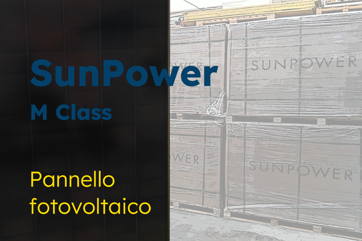 Pannello fotovoltaico SunPower M Class