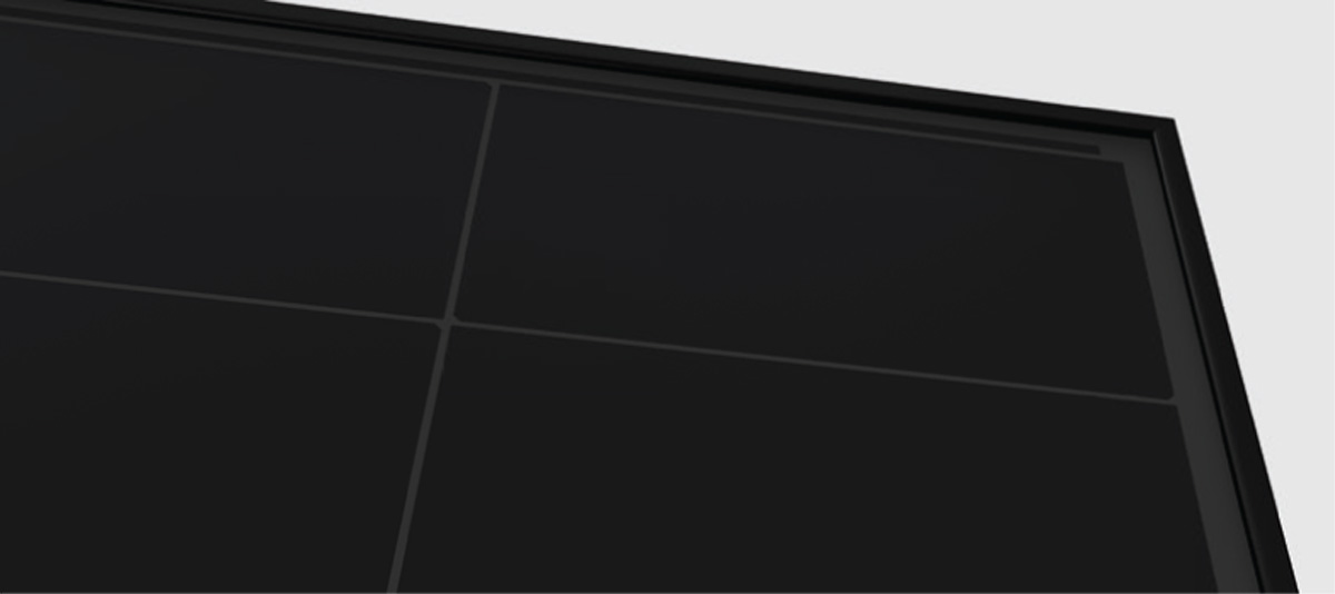 Un dettaglio del nuovo pannello fotovoltaico SunPower M Class